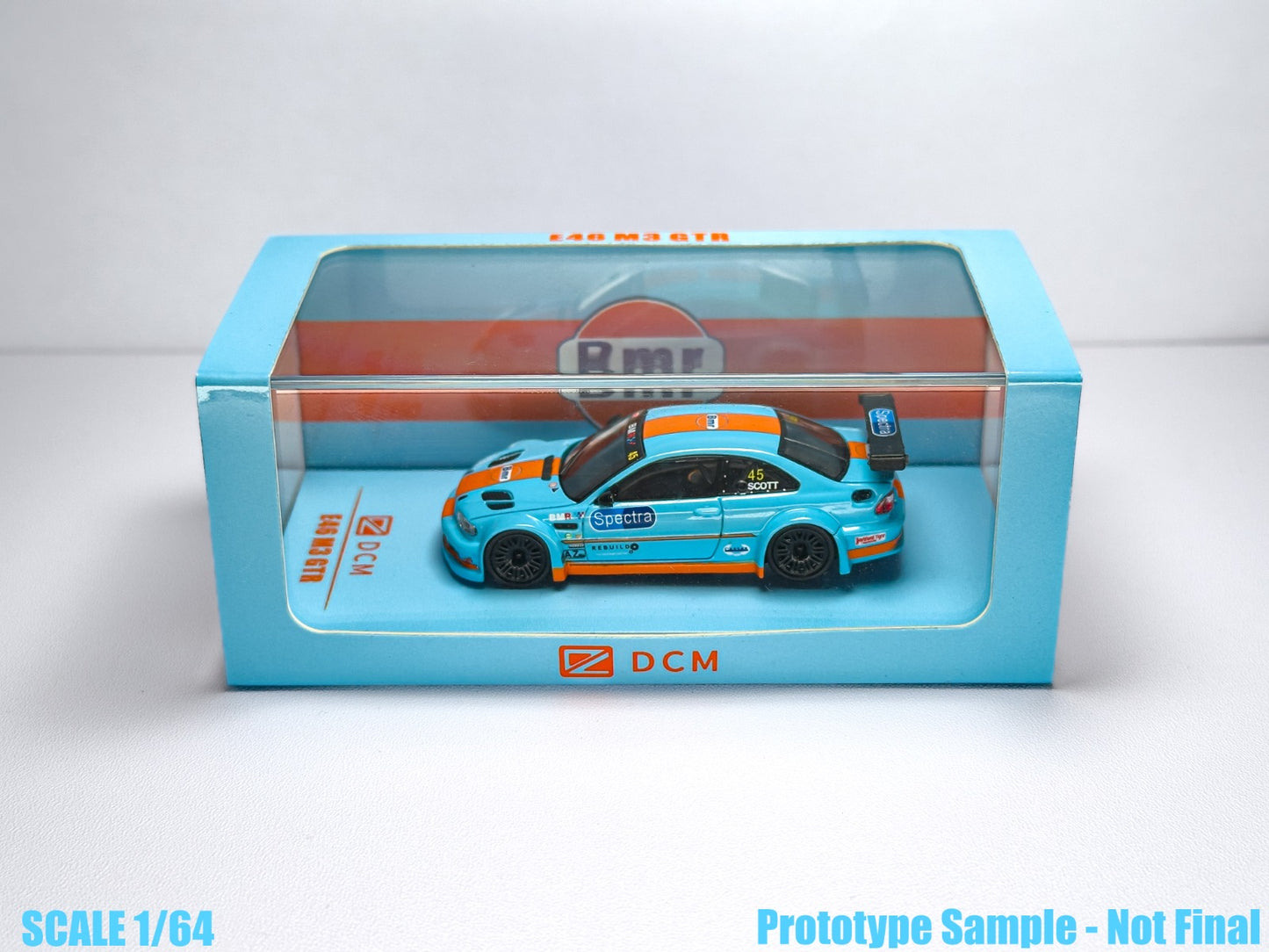 (PREORDER) DCM×YF Model (Yifei Trendy Toys) BMW M3E46 (Gulf Livery)
