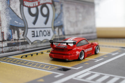 (PREORDER) DEcode Porsche RWB 964 (SUPREME livery)