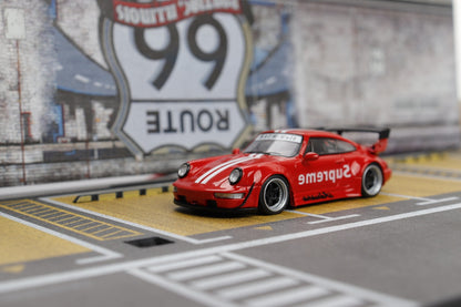 (PREORDER) DEcode Porsche RWB 964 (SUPREME livery)