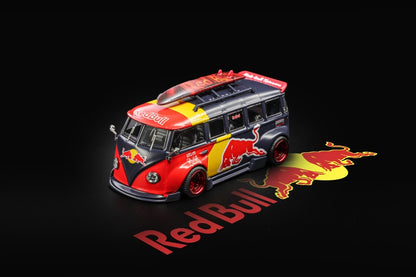 (PREORDER) Liberty 64 VW T1 Widebody Lowrider (Red Bull Livery)