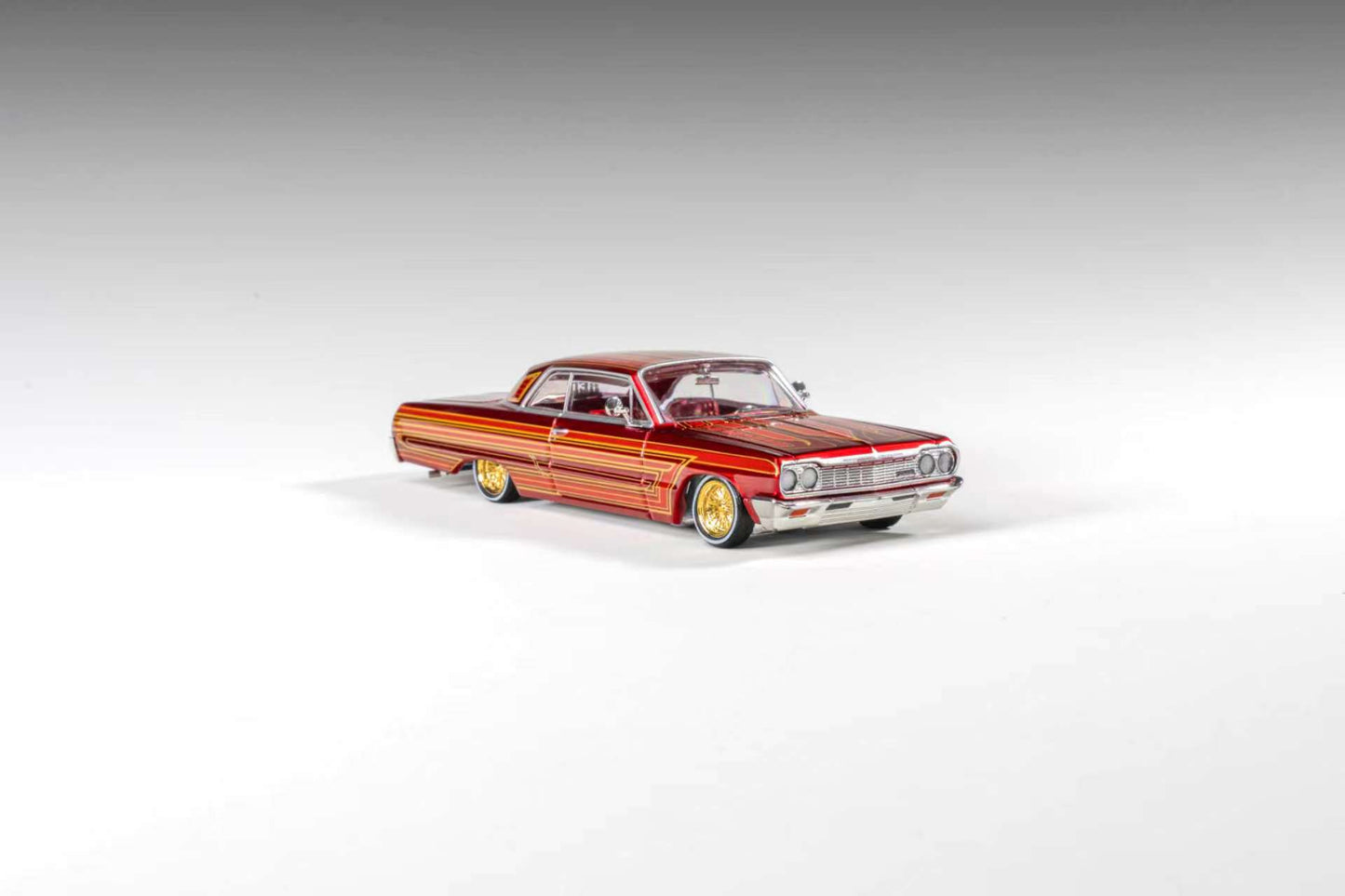 (PREORDER) 97Model 1964 Chevrolet Impala Low Rider Hopping Chassis Modified "Lo-Lo"