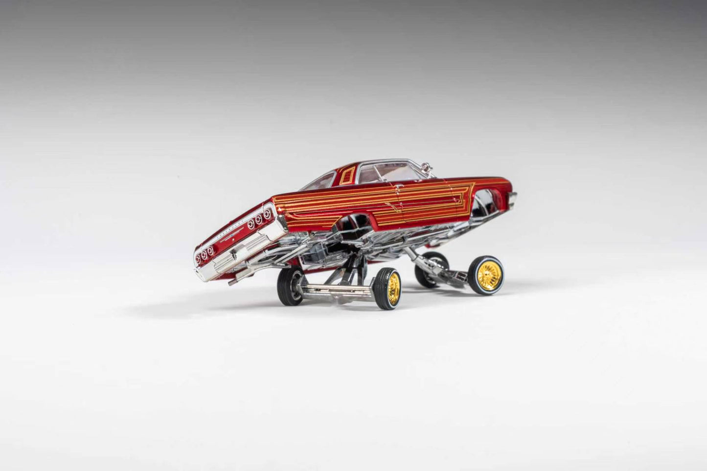 (PREORDER) 97Model 1964 Chevrolet Impala Low Rider Hopping Chassis Modified "Lo-Lo"
