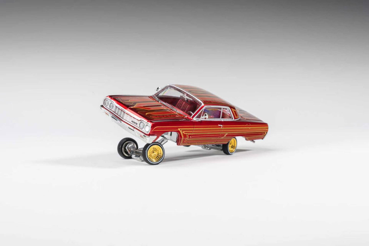 (PREORDER) 97Model 1964 Chevrolet Impala Low Rider Hopping Chassis Modified "Lo-Lo"