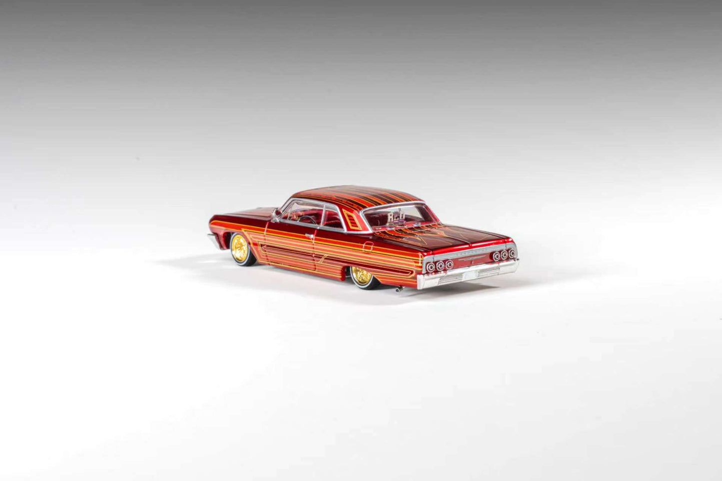 (PREORDER) 97Model 1964 Chevrolet Impala Low Rider Hopping Chassis Modified "Lo-Lo"
