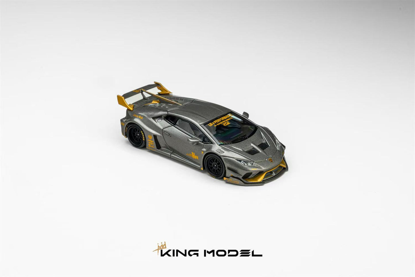 (PREORDER) King Model Lamborghini LB Huracan (Grey Gold)