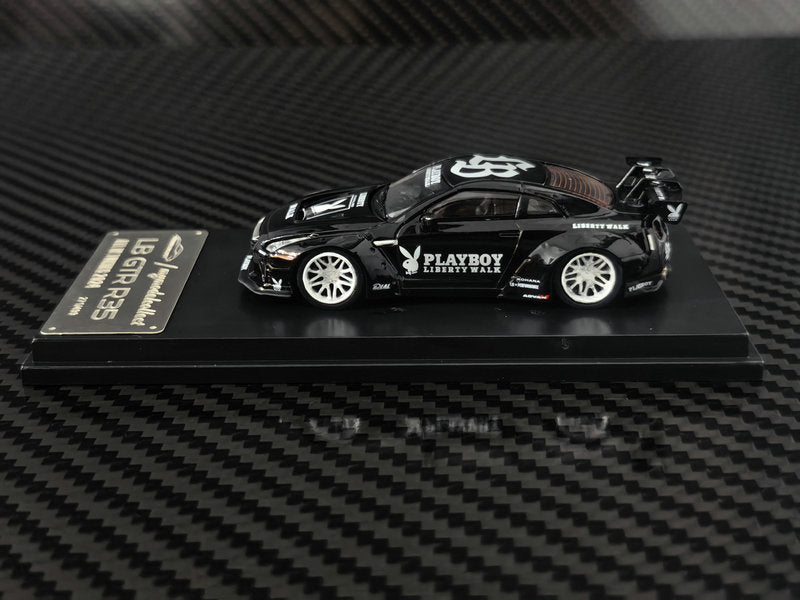 (PREORDER) My Model Collect Nissan LB GTR 1.5 Version (Glossy Black/Playboy Livery)