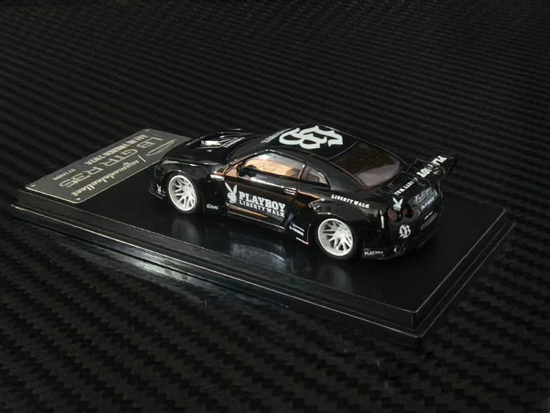 (PREORDER) My Model Collect Nissan LB GTR 1.5 Version (Glossy Black/Playboy Livery)