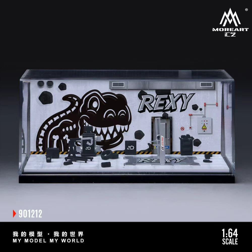 (PREORDER) MoreArt Bond Dragon Painting & Maintenance Room Diorama