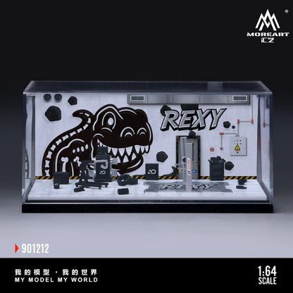 (PREORDER) MoreArt Bond Dragon Painting & Maintenance Room Diorama