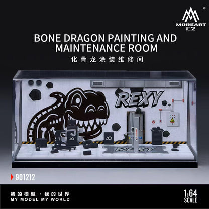 (PREORDER) MoreArt Bond Dragon Painting & Maintenance Room Diorama