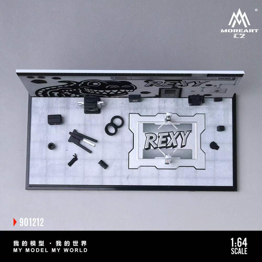 (PREORDER) MoreArt Bond Dragon Painting & Maintenance Room Diorama