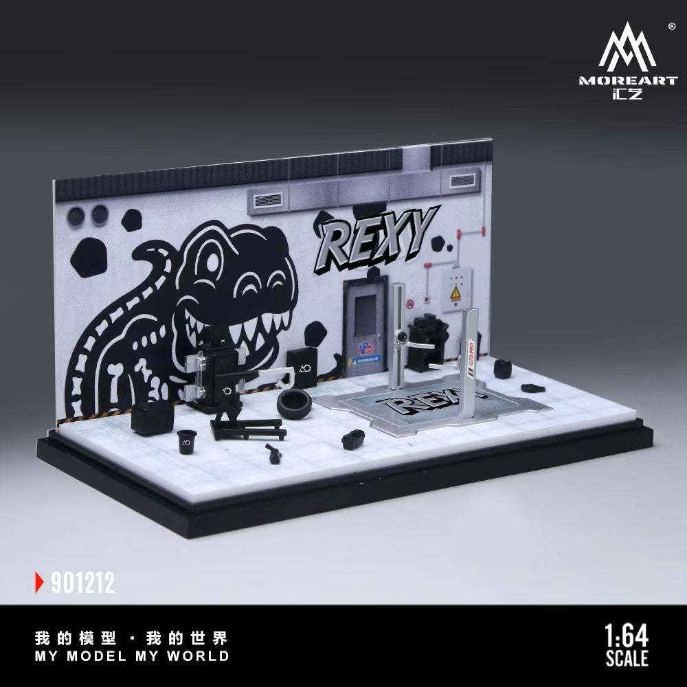 (PREORDER) MoreArt Bond Dragon Painting & Maintenance Room Diorama