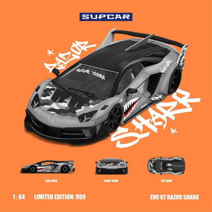 (PREORDER) Supcar Lamborghini EVO GT Razor Shark