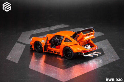 (PREORDER) FG*TPC Custom Edition Porsche RWB930 (Metallic Orange)
