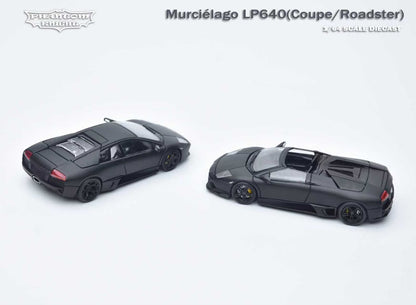 (PREORDER) Phantom Knight Lamborghini Murciélago LP640 (Matte Black Coupe)