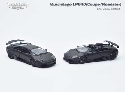 (PREORDER) Phantom Knight Lamborghini Murciélago LP640 (Matte Black Coupe)