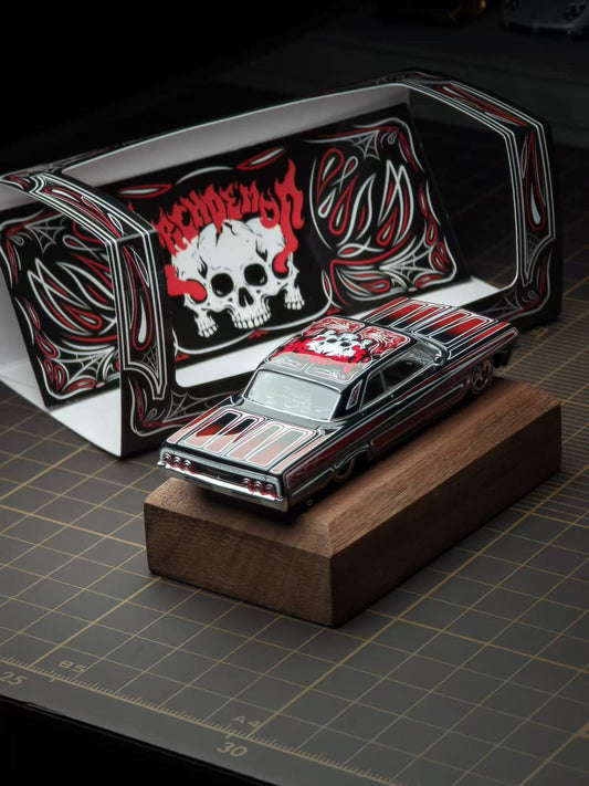 (PREORDER) 97M - 1964 Chevrolet Impala Special Edition "Day of the Dead"