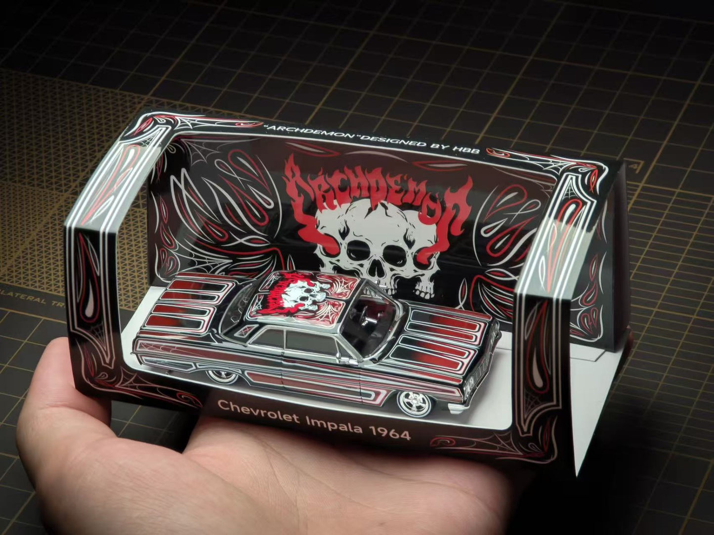 (PREORDER) 97M - 1964 Chevrolet Impala Special Edition "Day of the Dead"