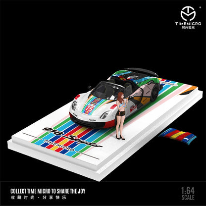 TimeMicro Porsche 918 Spyder (Multi-color w/figure)