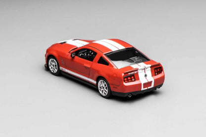 (PREORDER) GreenLight & Motorhelix Ford Mustang Shelby GT500 2007 (Red)