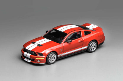 (PREORDER) GreenLight & Motorhelix Ford Mustang Shelby GT500 2007 (Red)
