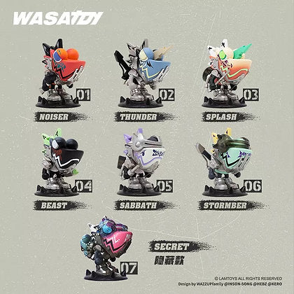 Lam Toys x Wazzup Chameleon Vol.08 Figures