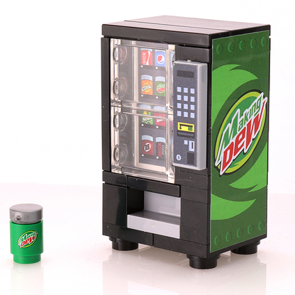 B3 Customs® - Making Dew - Custom LEGO Soda Vending Machine
