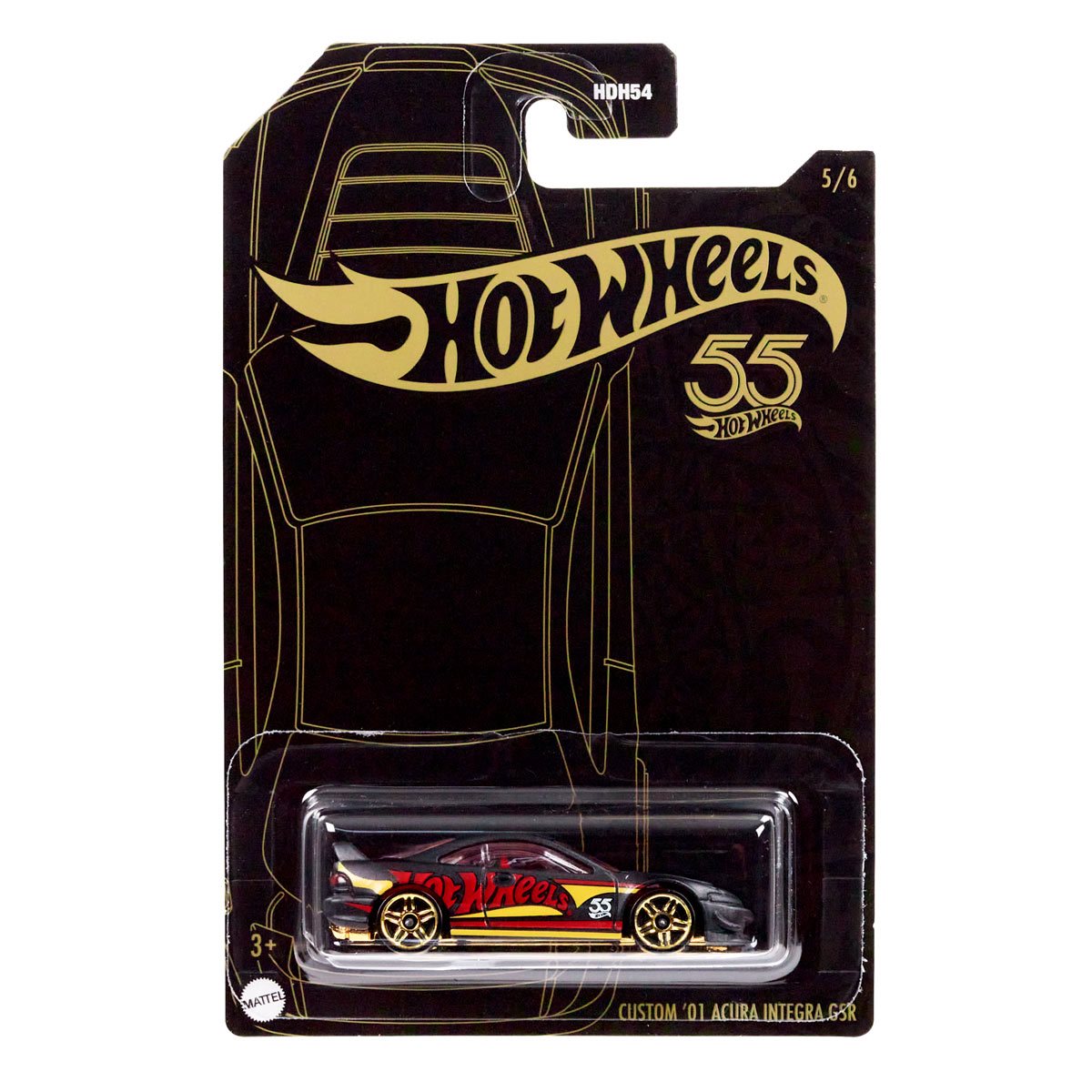 Hot Wheels 55e anniversaire perle et chrome