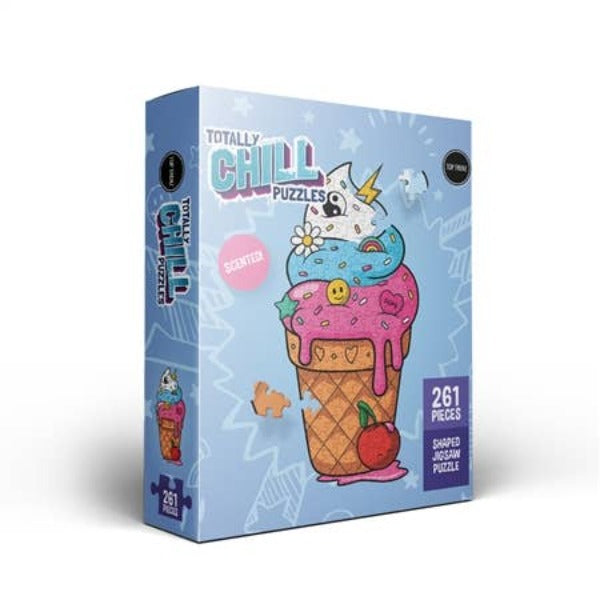 Puzzles totalement relaxants : Cornet de crème glacée