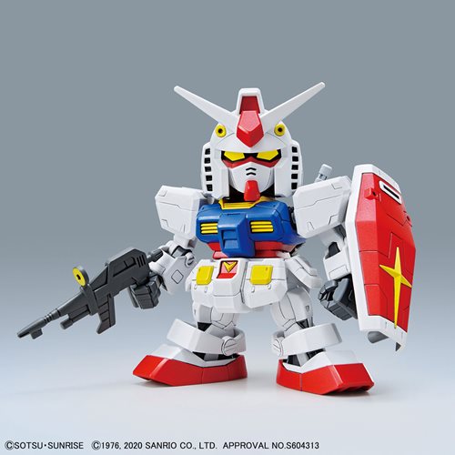 (PREORDER) Gundam Hello Kitty & RX-78-2 Gundam SD-EX Standard Model Kit