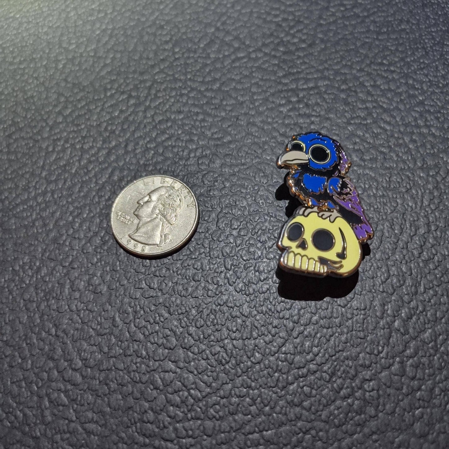 Mountain's Misfits - Raven W/ Skull Enamel Collectible Pin