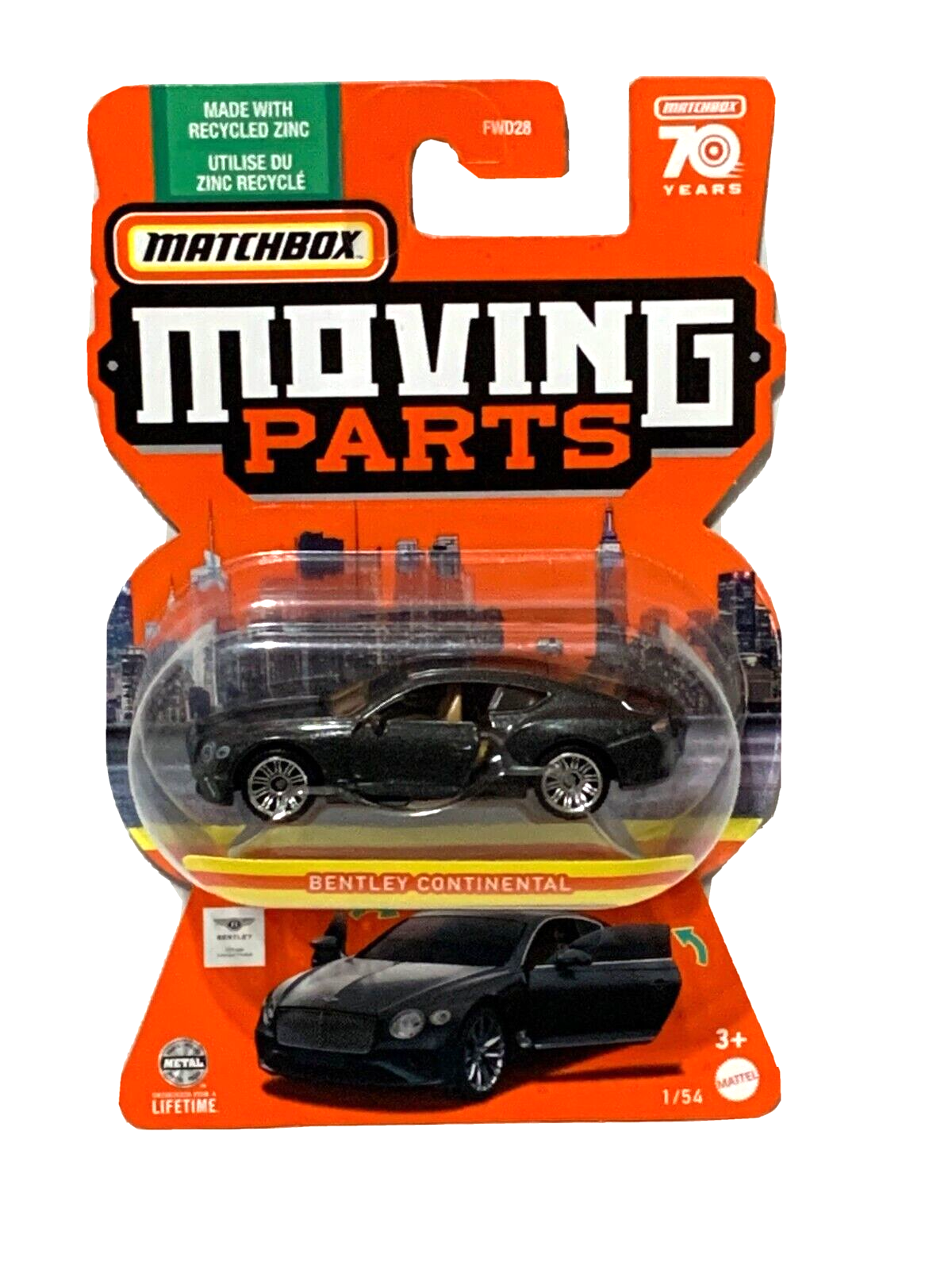 Pièces mobiles Matchbox (célébrant leurs 70 ans)