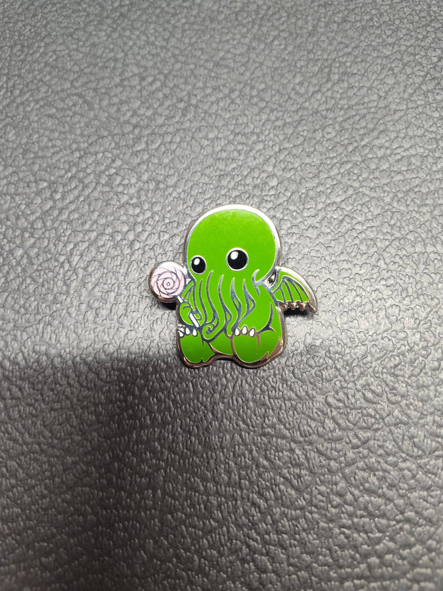 Mountain's Misfits - Cthulhu & Candy Collectible Enamel Pin - Cthulhu Lovecraft Pin