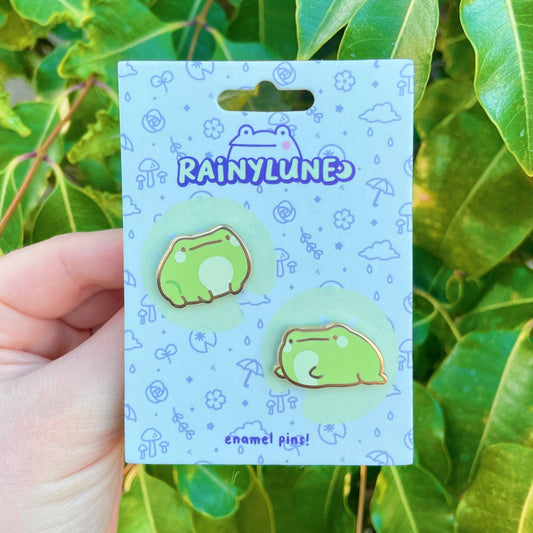 Rainylune Collectible Pin - NPC Frogs Mini Pins