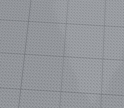 B3 Customs - Industrial (Metal) Flooring 6x6 Tiles - Pack of 10