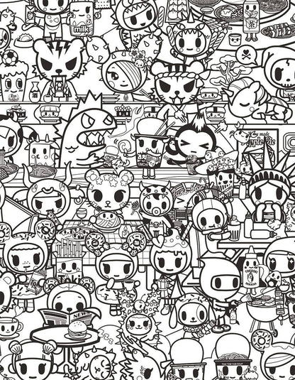 Union Square & Co. - Tokidoki Coloring Party Coloring Book