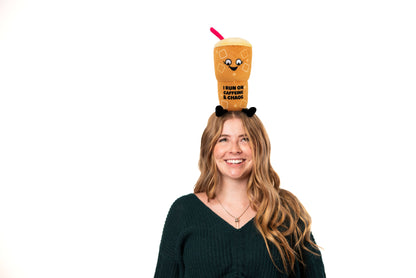 Punchkins - Plush Iced Coffee - "I Run on Caffeine"