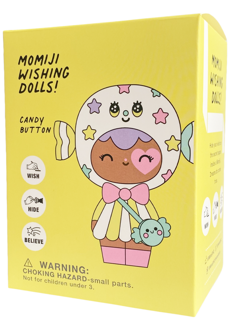 Momiji Wishing Doll 3" - Candy Button