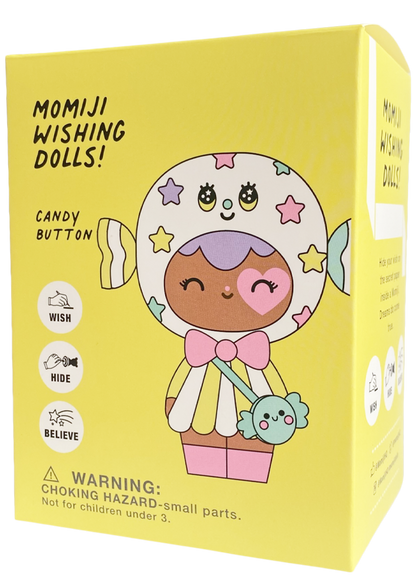Momiji Wishing Doll 3" - Candy Button
