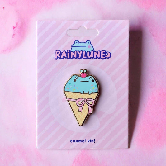 Rainylune Collectible Pin - Ice Cream Sprout Pin