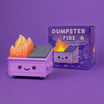 Dumpster Fire - "Cough Syrup Purple" Edition by 100%Soft