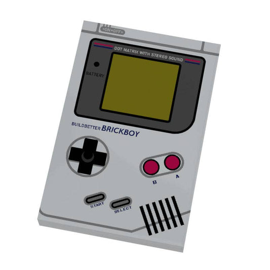B3 Customs - Brickboy Handheld Gaming Console (2x3 Tile) made using LEGO parts - B3 Customs