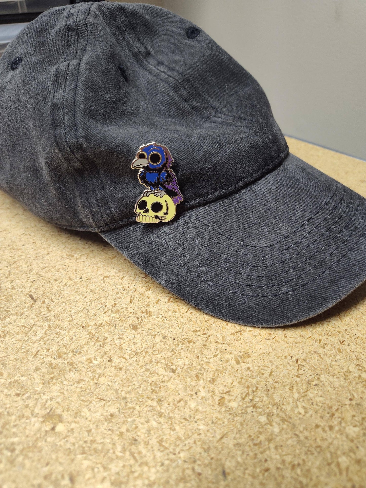 Mountain's Misfits - Raven W/ Skull Enamel Collectible Pin