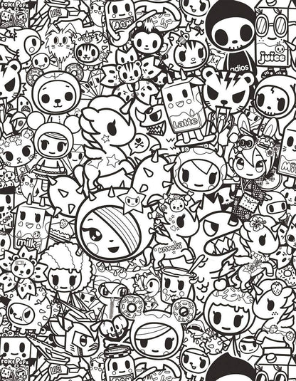 Union Square & Co. - Tokidoki Coloring Party Coloring Book
