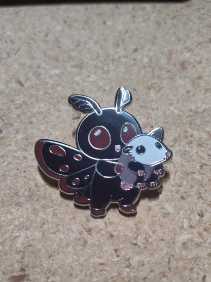 Mountain's Misfits - Mothman w/ Opossum Collectible Pin