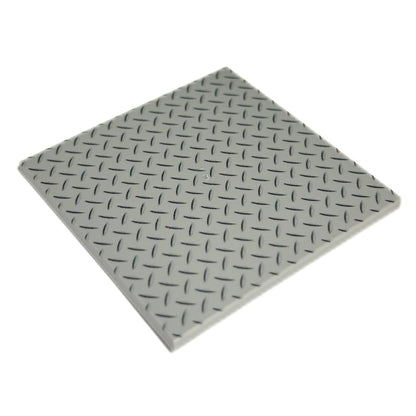 B3 Customs - Industrial (Metal) Flooring 6x6 Tiles - Pack of 10
