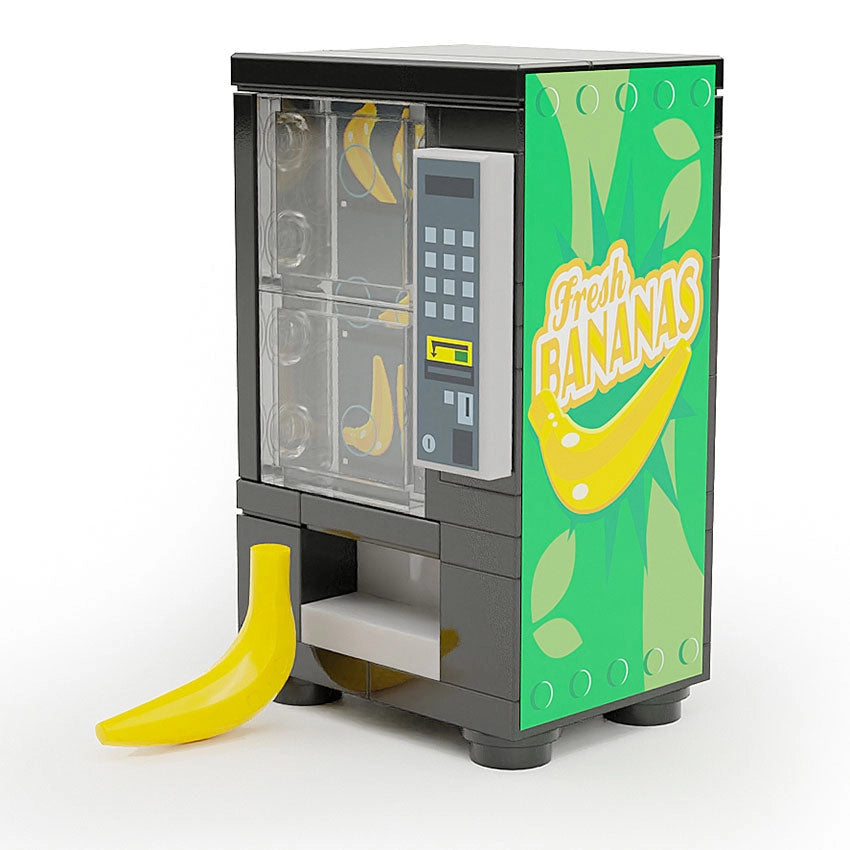 B3 Customs® - Fresh Bananas - Custom LEGO Fruit Vending Machine