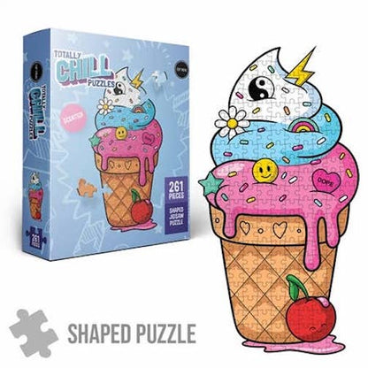 Puzzles totalement relaxants : Cornet de crème glacée