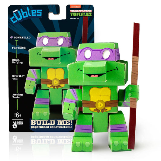 Cubles - Teenage Mutant Ninja Turtles: Donatello - 3D Buildable STEM Toy