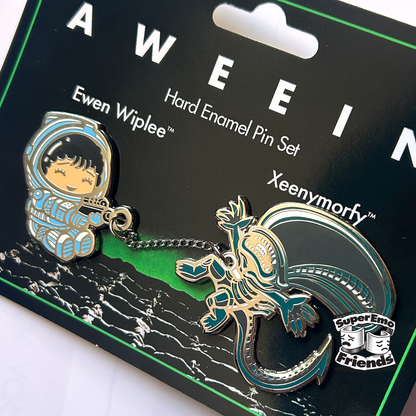 SuperEmoFriends - Aweein Enamel Pin Set